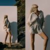 Ava shirt - natural stripe - Image 2