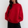 LENA JUMPER Cherry Red - Image 2