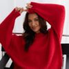 LENA JUMPER Cherry Red