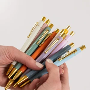 Trio of pens bespoke Letter Press