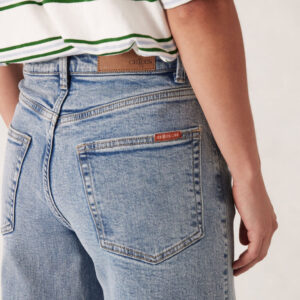 EVIE WIDE LEG JEAN/MID VINTAGE BLUE