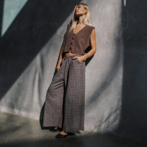 Ivy pant / Maple gingham